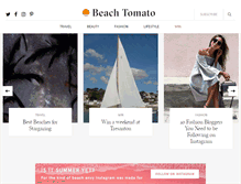 Tablet Screenshot of beachtomato.com